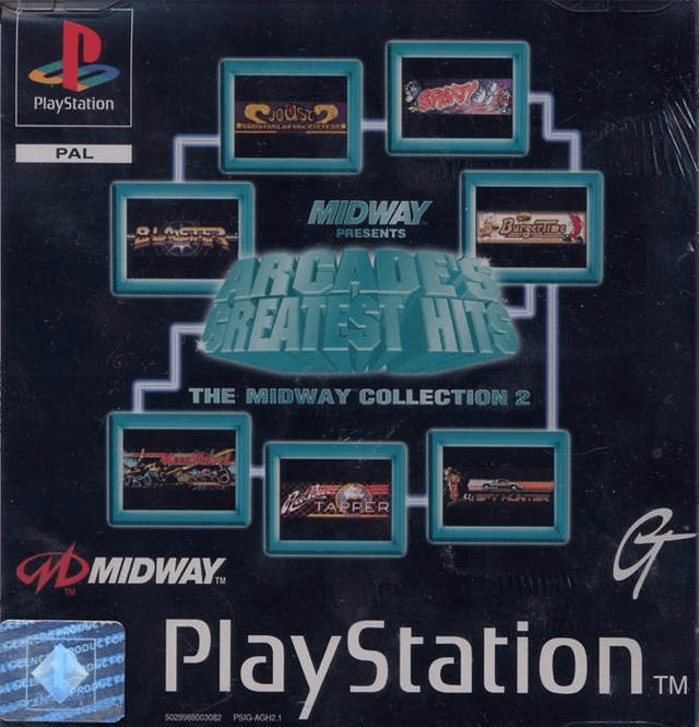 Arcade's Greatest Hits Atari Collection 2 box art for Playstation